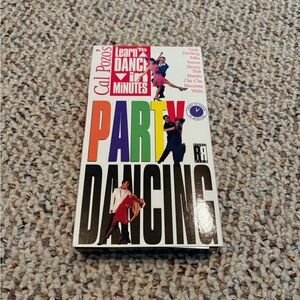 Cal Pozo’s s Party Dancing Instructional Video VHS. 1997